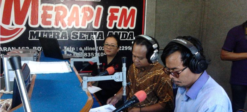 Dinas Kesehatan Kabupaten Boyolali  Gandeng  SPEK-HAM Siaran di 93.60 MHz Radio Merapi FM